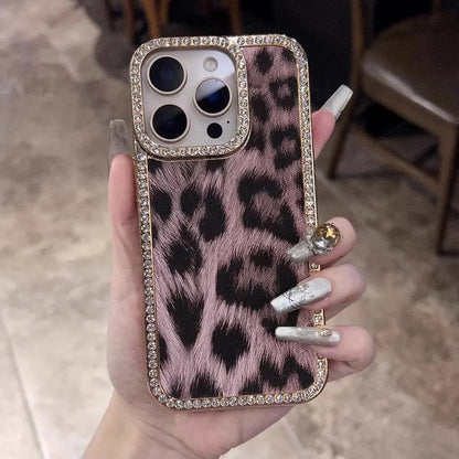 Glamour Leopard Case with lanyard