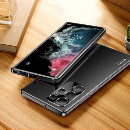 Galaxy - Luxury Metal Straight Edge Case