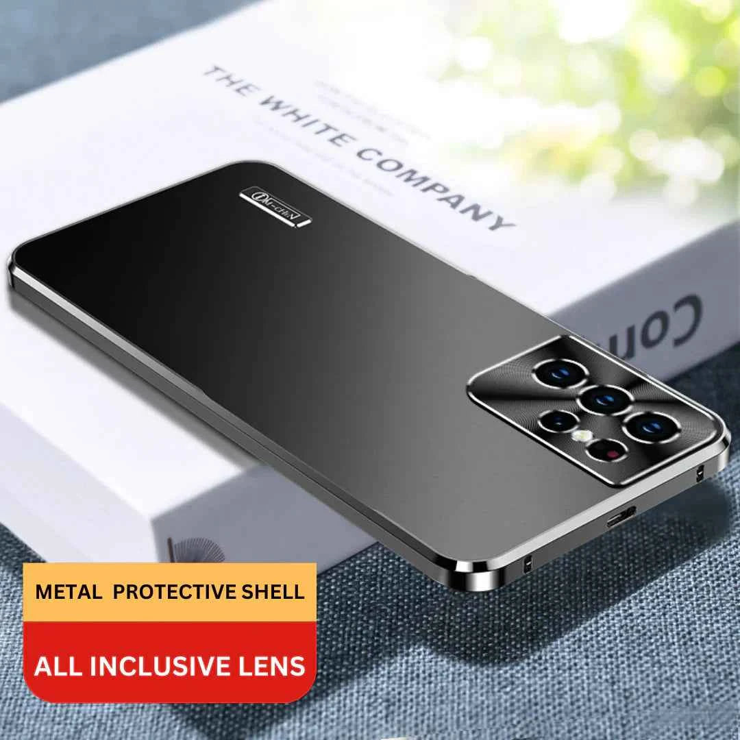 Galaxy - Luxury Metal Straight Edge Case
