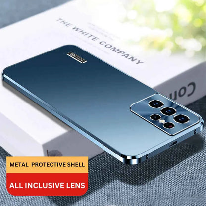 Galaxy - Luxury Metal Straight Edge Case