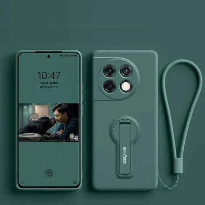 OnePlus 11 Series - Liquid Silicone Invisible Bracket Case