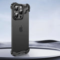 iPhone Series - Titanium Frame Luxury Bumper Case