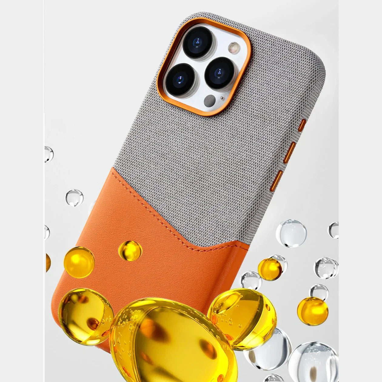 Premium Duplex Jeansy Leather Case - iPhone Series