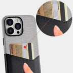 Premium Duplex Jeansy Leather Case - iPhone Series