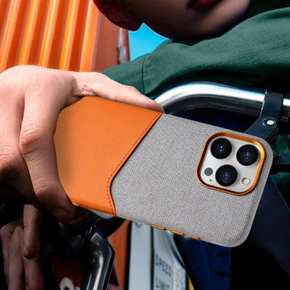 Premium Duplex Jeansy Leather Case - iPhone Series