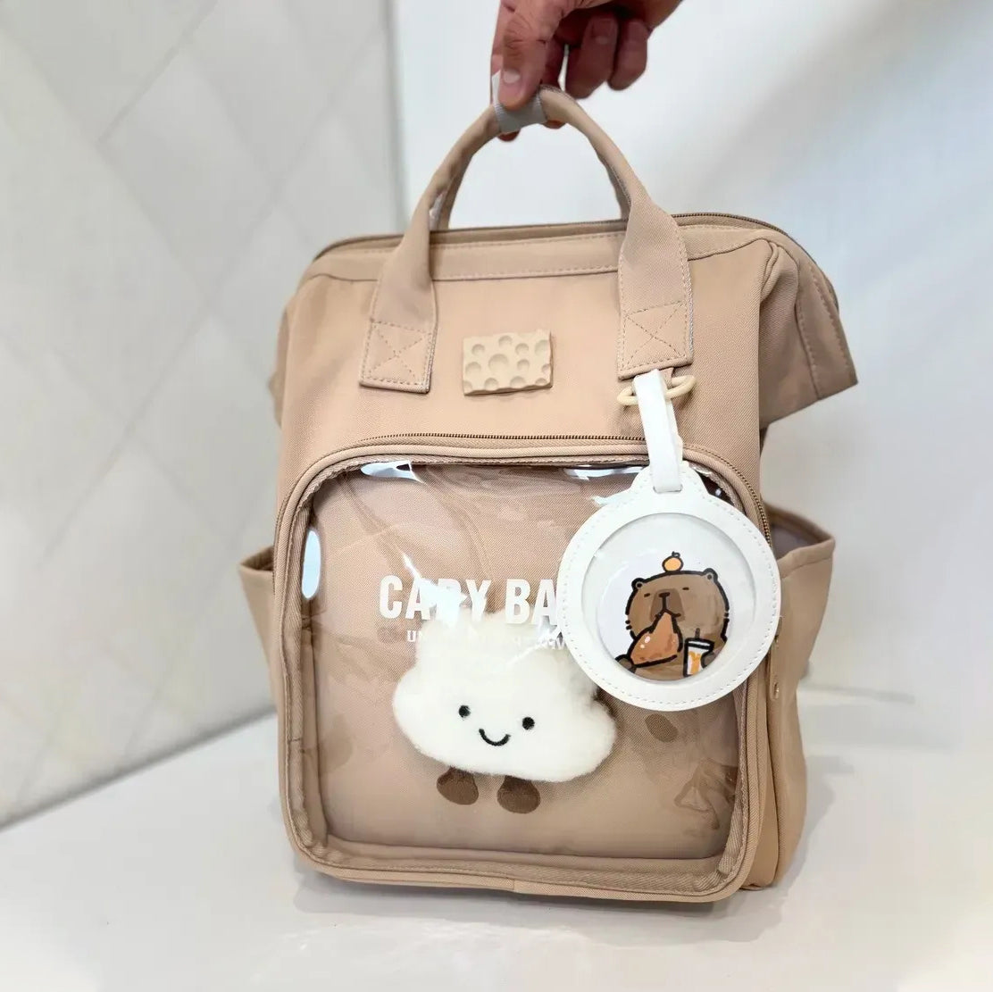 Soft Canvas Backpack