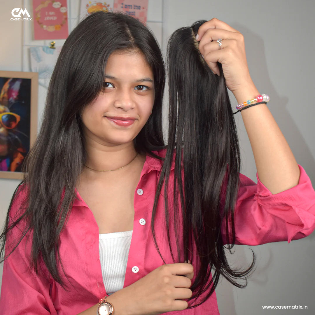 Silk Base Human Hair Topper 2.5*5Inc