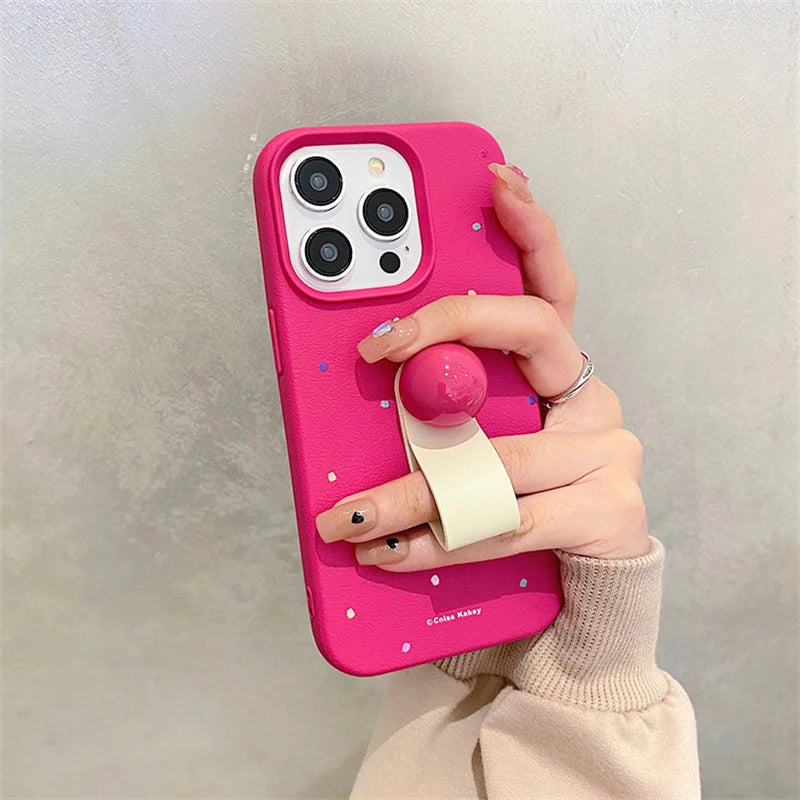 iPhone - Pear Ring Buckle Case