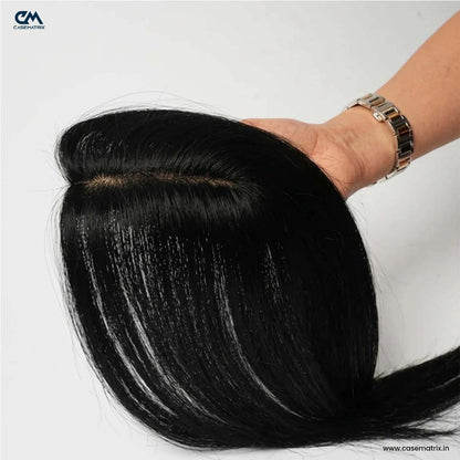 Invisible Human Hair Lace Topper - 16 Inch