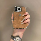 Velvet Luxe Brown Case - iPhone