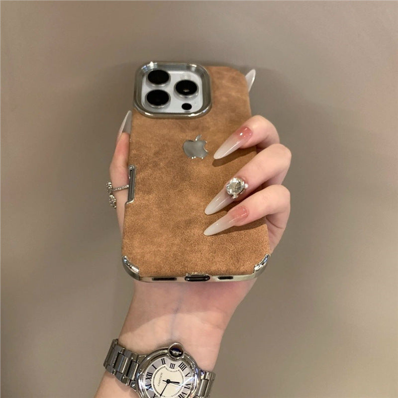 Velvet Luxe Brown Case - iPhone