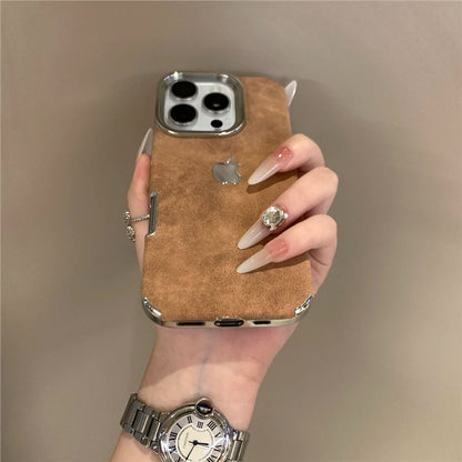 iPhone Series - Velvet Luxe Brown Case