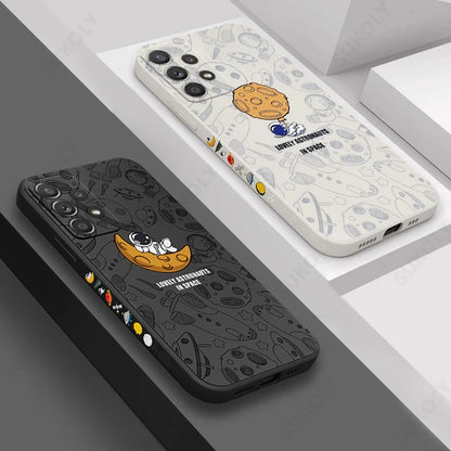 Cosmic Astronaut Silicone Case - Galaxy