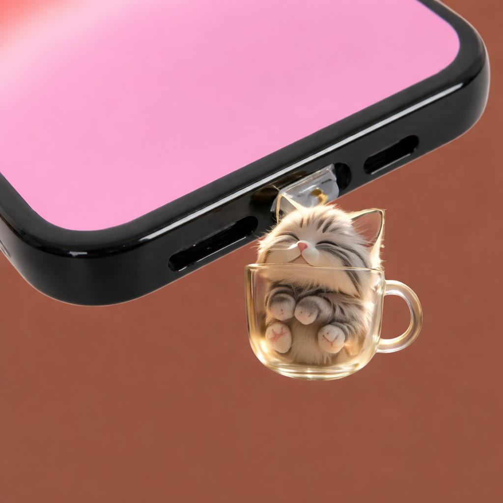 Tiny Kitty Dust Plug