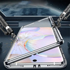 OnePlus Series - 360° (Front+Back) Metal Body Protection Glass Case