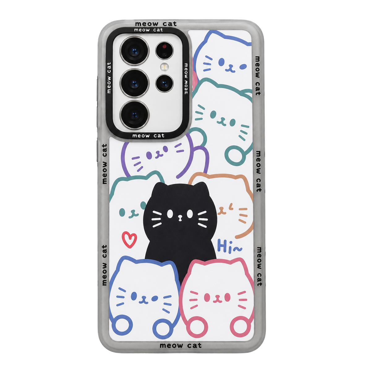 Cat Mirror Plating Case