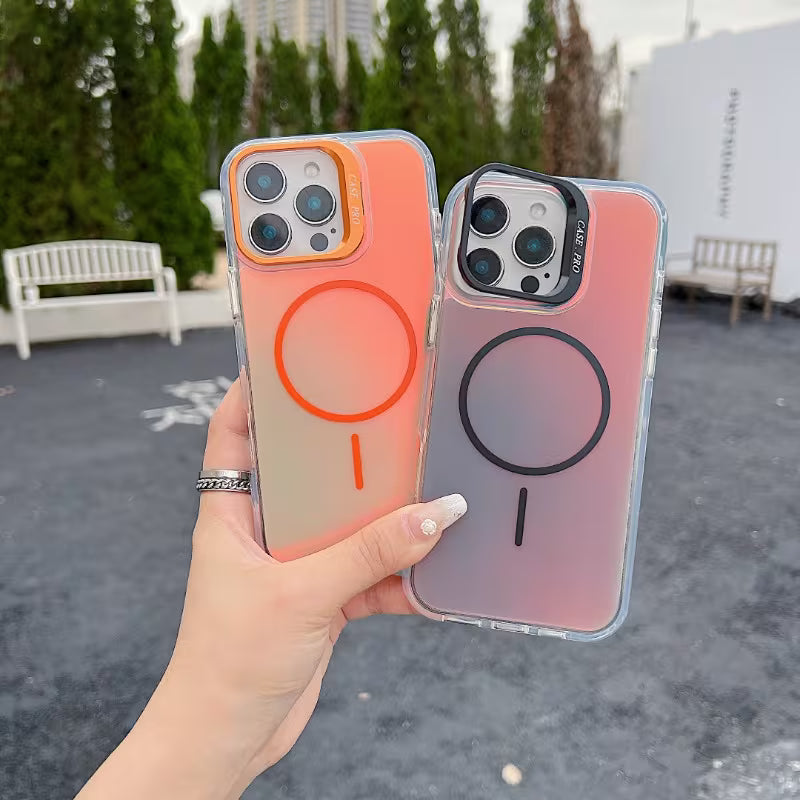 Alloy Lens Holder MagSafe Case