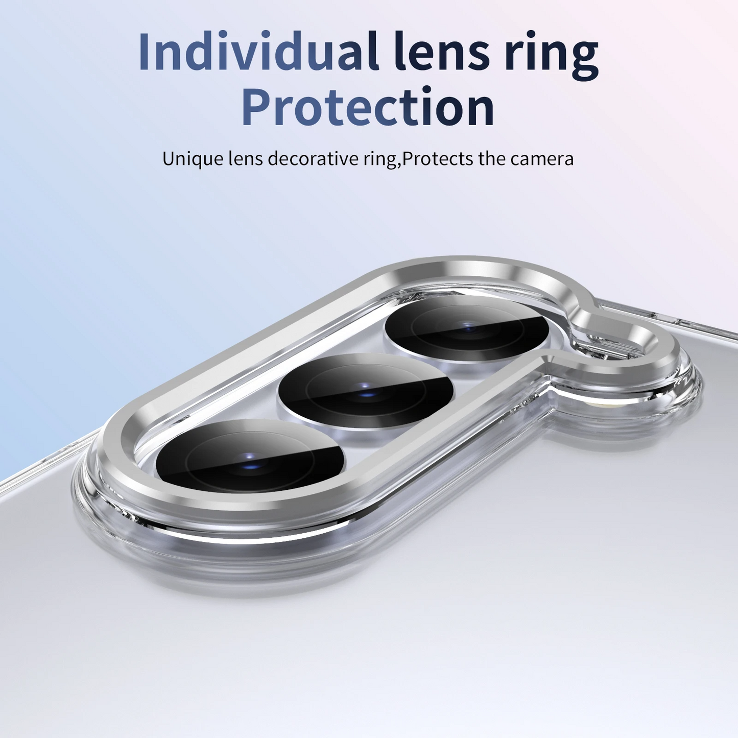 Clear Shield Case-White
