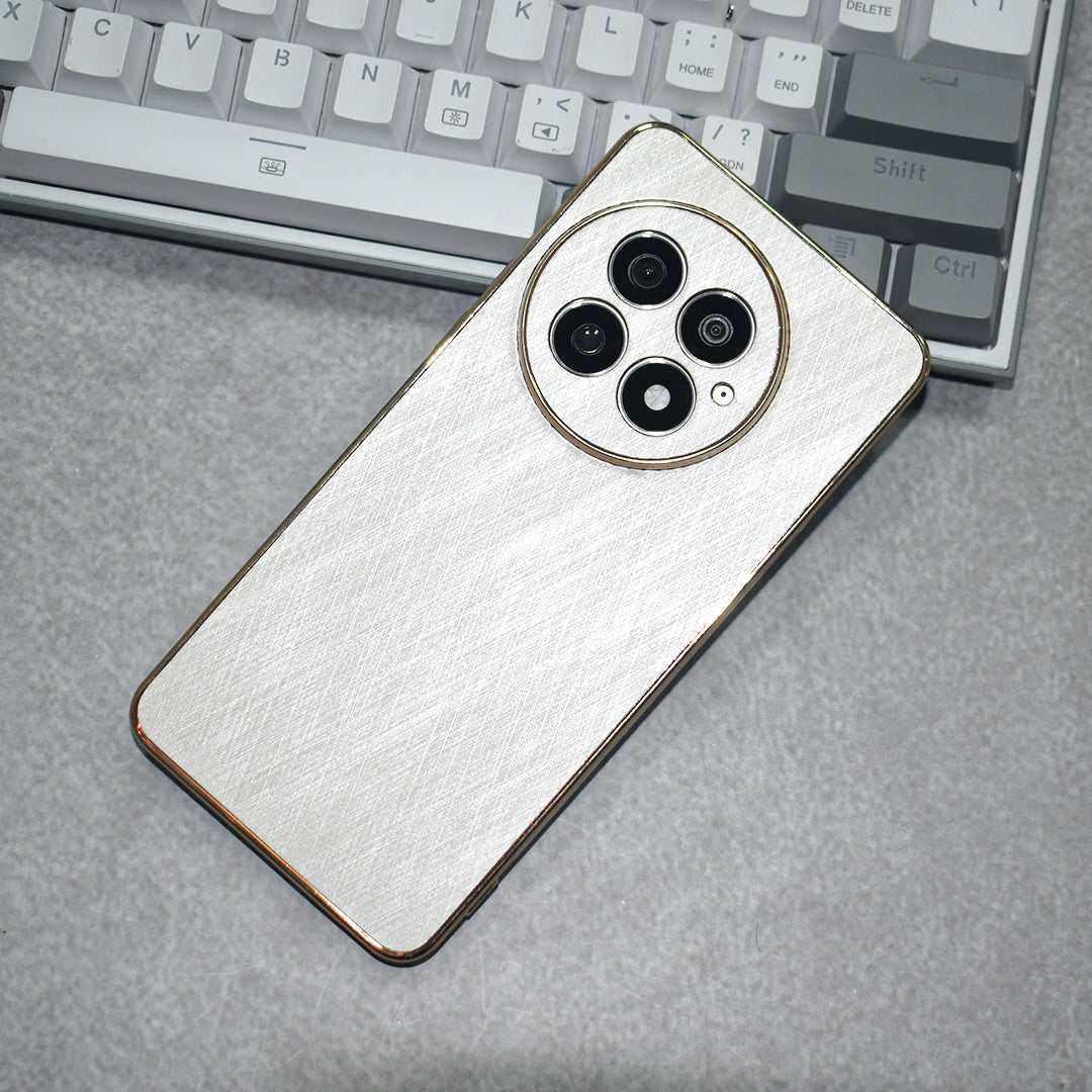 Golden Edge Bamboo Texture Case