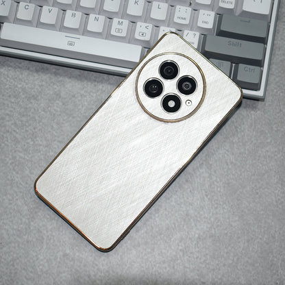 Golden Edge Bamboo Texture Case