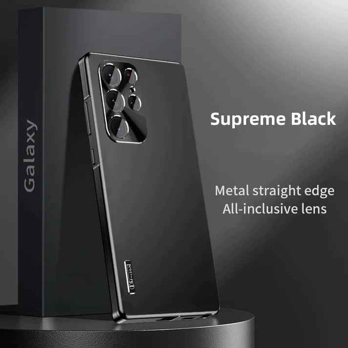 Galaxy - Luxury Metal Straight Edge Case
