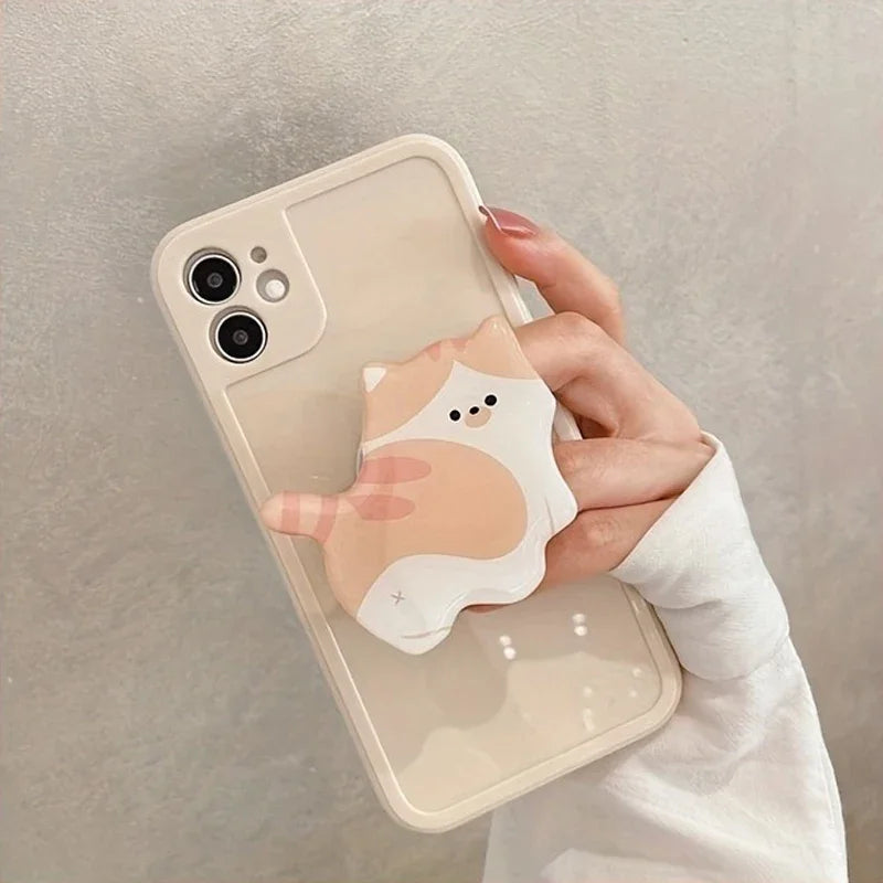 Puffy Cat Grip Holder