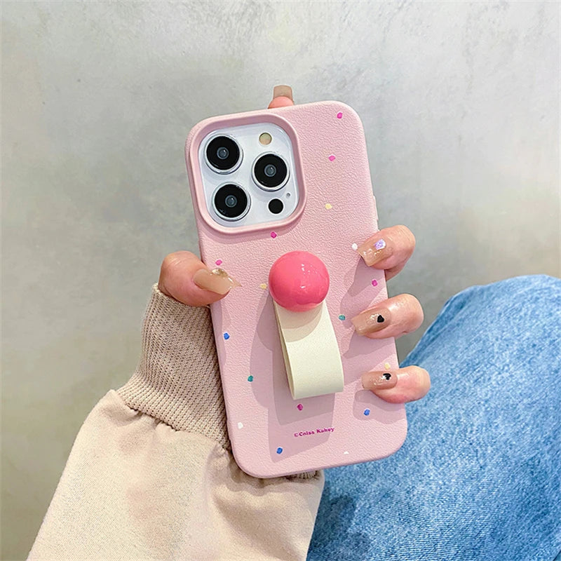 iPhone - Pear Ring Buckle Case