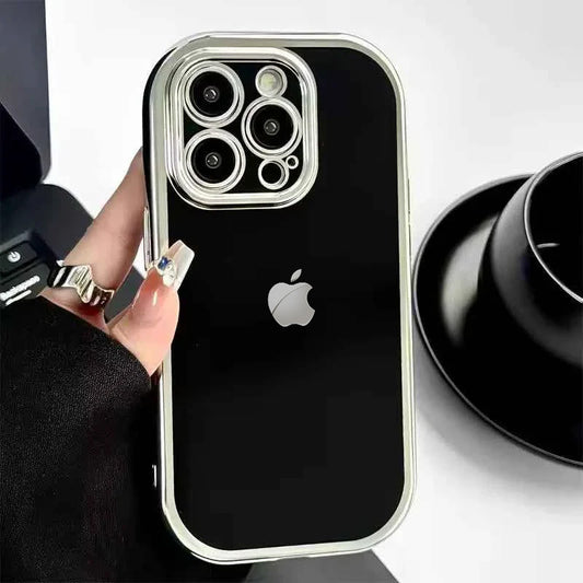 Elegant Chrome Edge iPhone Case