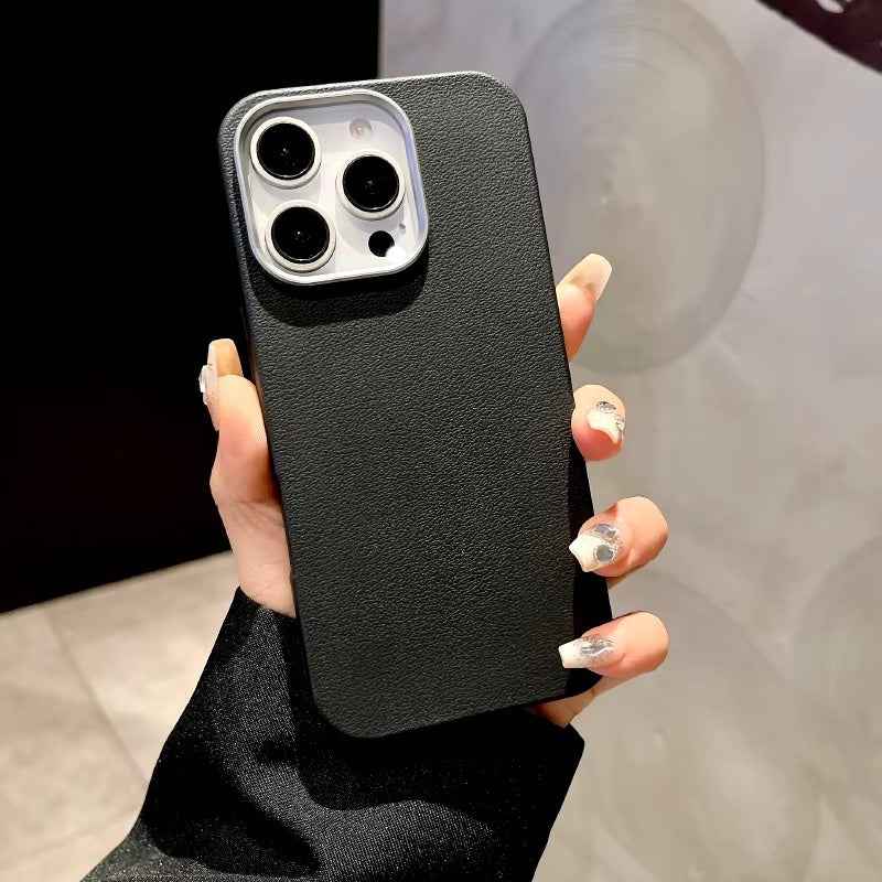 iPhone Series - LuxeGrip Leather-Touch Case