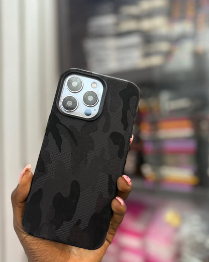Luxury Camo Grip Case