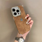 Velvet Luxe Brown Case - iPhone