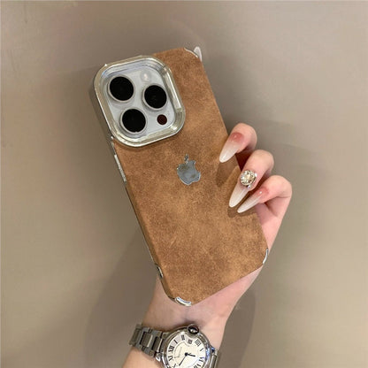 iPhone Series - Velvet Luxe Brown Case