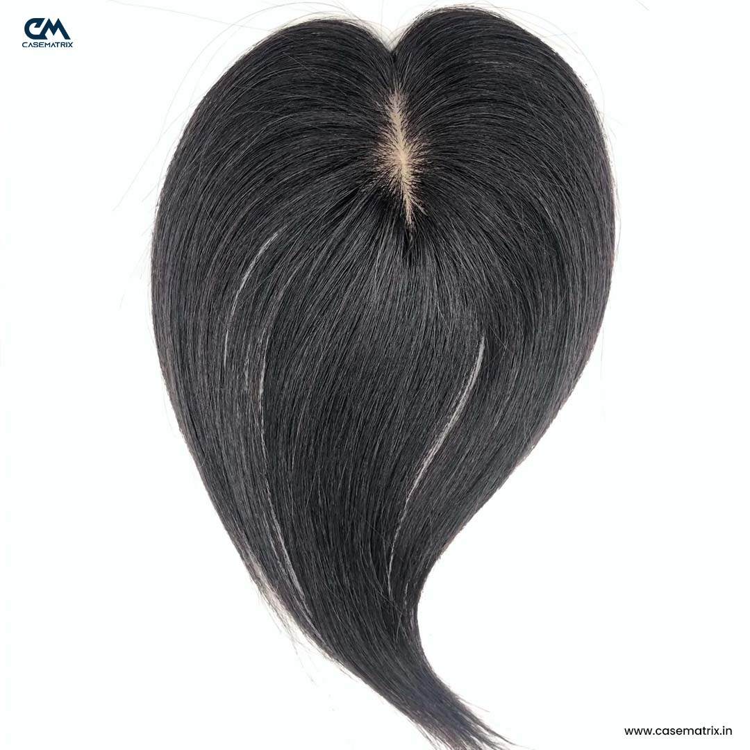 Mini Silk Base Scalp Hair Topper 3*4Inc