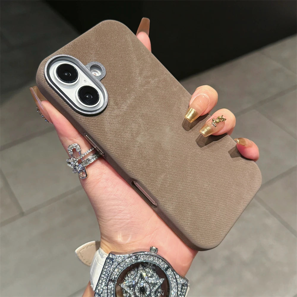 Velvet Edge Leather Case