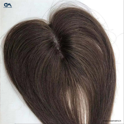 Swiss Lace Hair Topper for Women 2.6*4.5inch