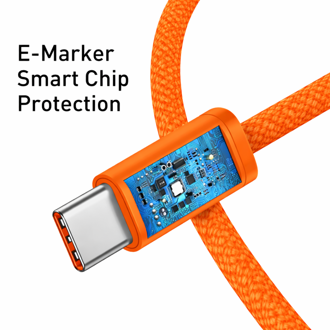 NeoStrand Type-C Charge Cable - Orange