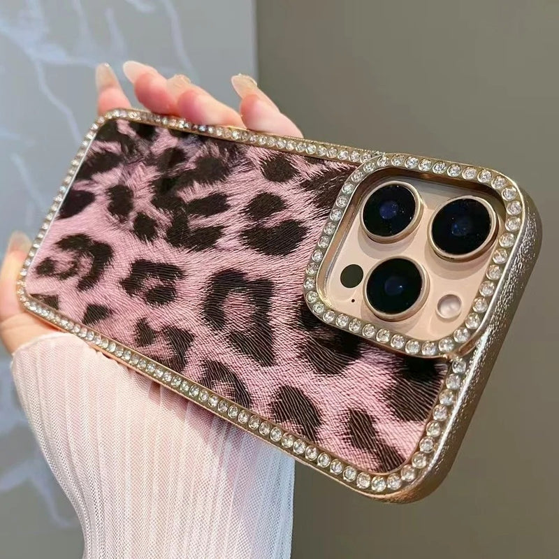 Glamour Leopard Case with lanyard