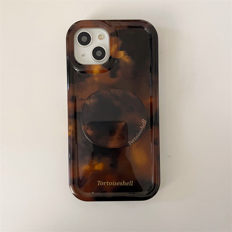 Amber Tortoise Grip Case