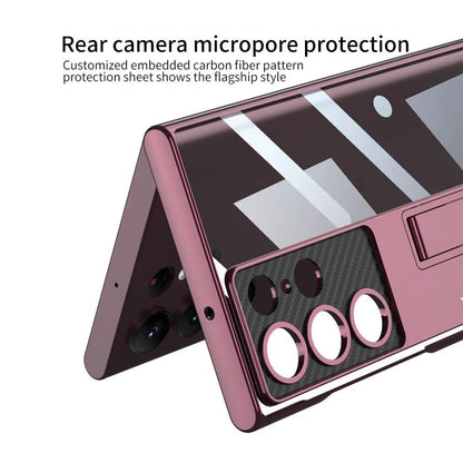 Galaxy S Series - Anti-Yellowing Transparent Kickstand Protective Case