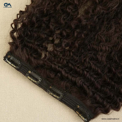 Single Piece 4 Clip Volumizer (Curly)