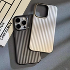 Ribbed Metallic Case - iPhone
