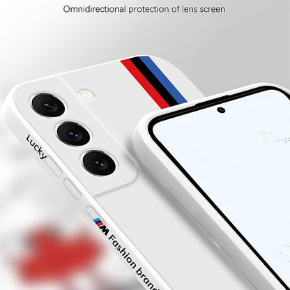 Galaxy S Series -Fashionable Silicone Straight Side Track Case