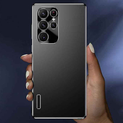 Galaxy - Luxury Metal Straight Edge Case