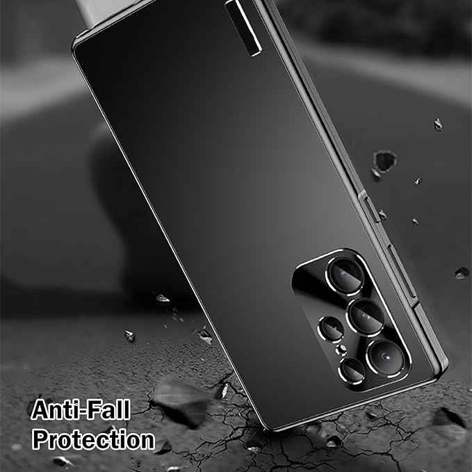 Galaxy - Luxury Metal Straight Edge Case