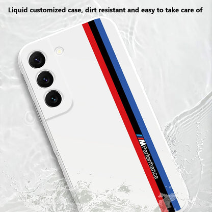 Galaxy S Series -Fashionable Silicone Straight Side Track Case