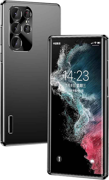 Galaxy - Luxury Metal Straight Edge Case