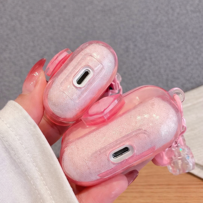 SweetHeart Glitter AirPods Case
