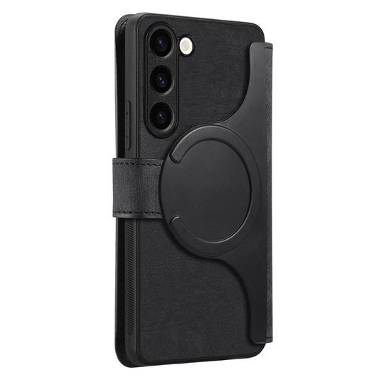 Galaxy S Series - Detachable Card Solt Wallet Leather Case