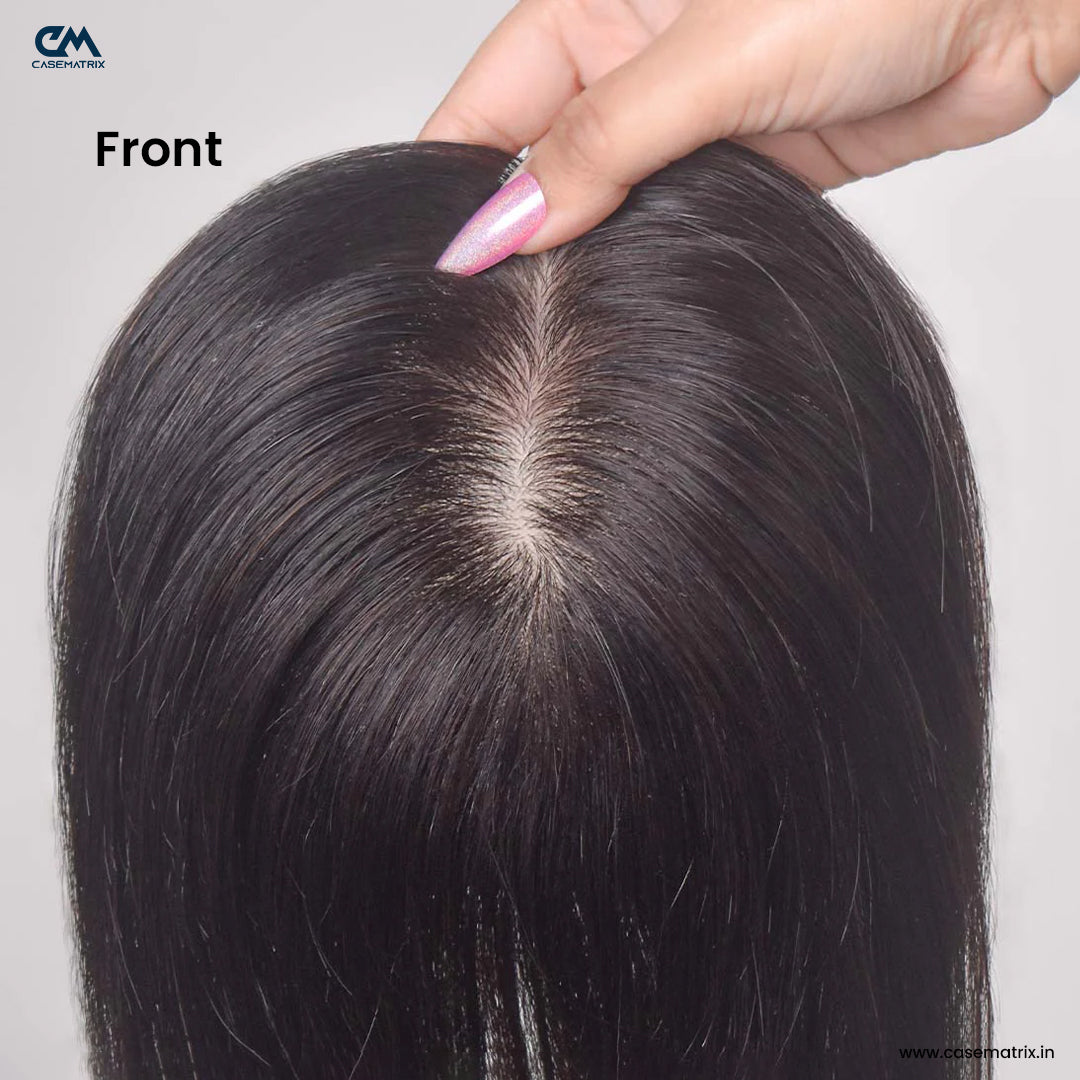 Silk Base Human Hair Topper 3*5Inc