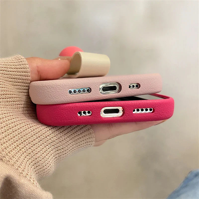 iPhone - Pear Ring Buckle Case